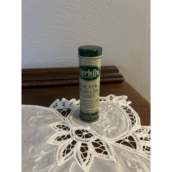 Vintage Herb-Ox Chicken Bouillon Tin - Picture 1 of 4